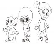 Printable bo on the go kids shows coloring pages
